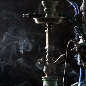 Doesn't the water in hookahs make them safer?